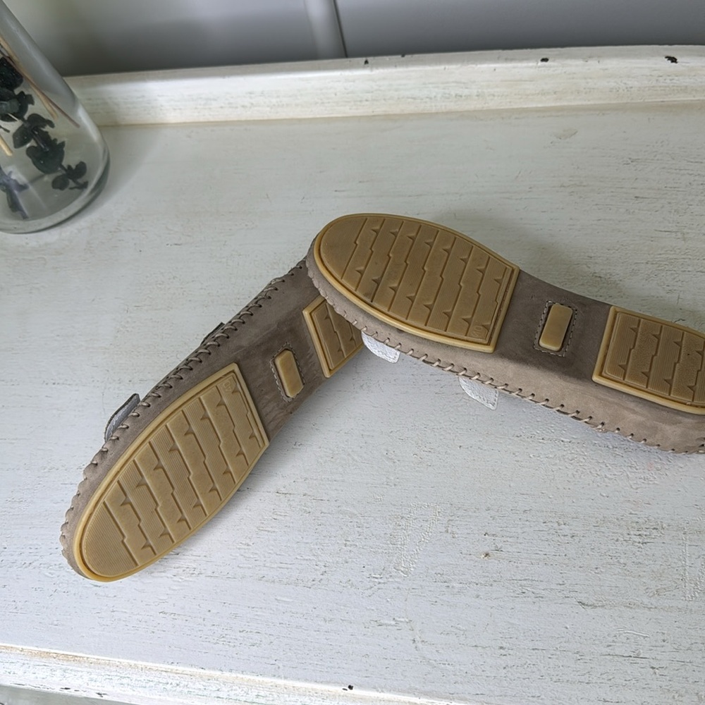laPlume sz 40 European 9.5-10 American Tan Leather Sandals - Picture 9 of 9